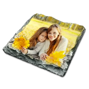 Picture Slate Coaster Glossy 9 x 9cm
